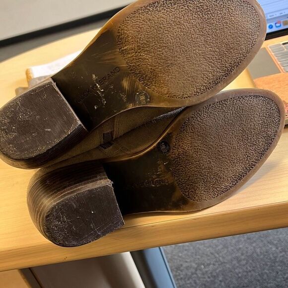 Lucky Brand Taupe Heeled Boots - Picture 11 of 11